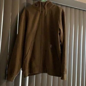 Men's large carhartt zip up